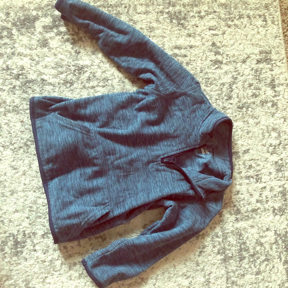 Blue sweatshirt